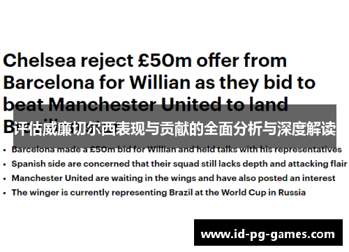 评估威廉切尔西表现与贡献的全面分析与深度解读