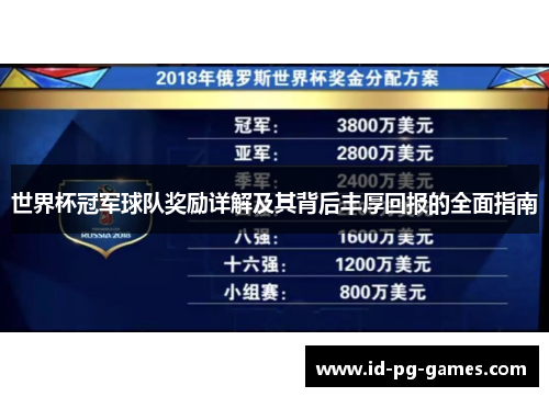 世界杯冠军球队奖励详解及其背后丰厚回报的全面指南